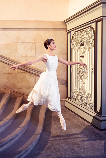 Ballerina Momo Kotake of B&M Dance Company in "Cinderella;"